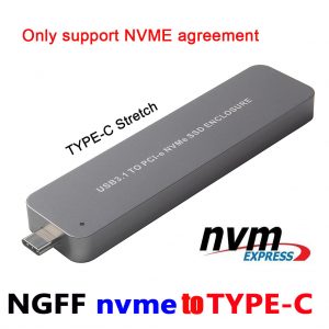 M.2 NVME to TYPE-C case-1